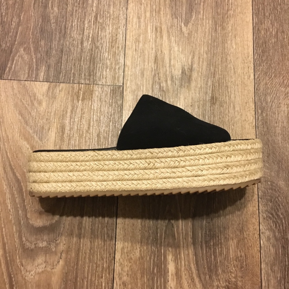 Never Worn Espadrille slide